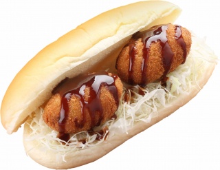 極旨じゃがいもコロッケコッペバーガー
